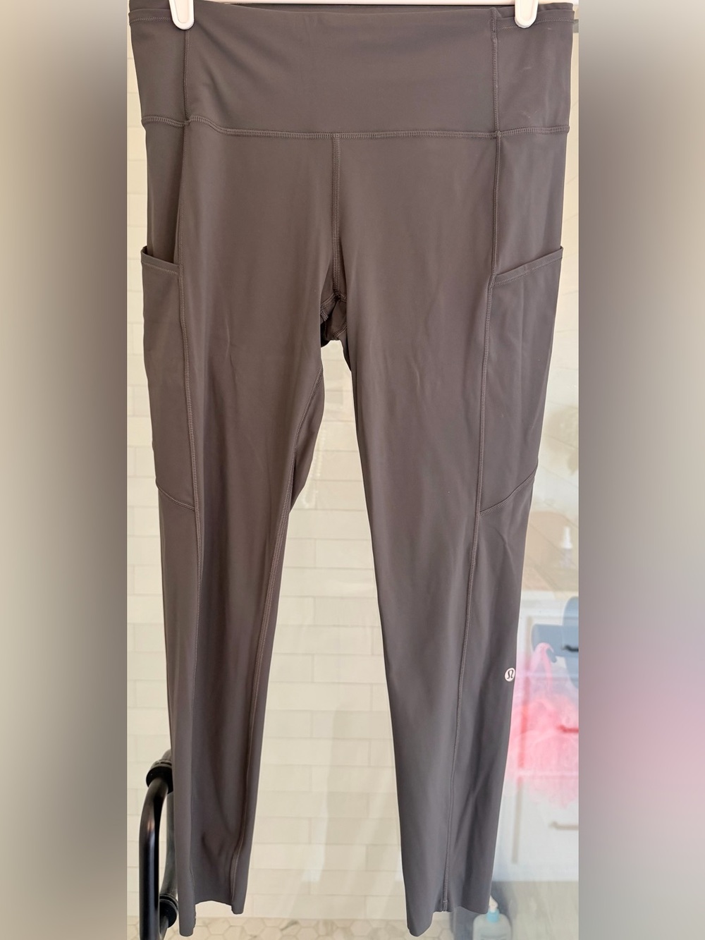 Lululemon Fast and Free High-Rise Tight 25" - Titanium